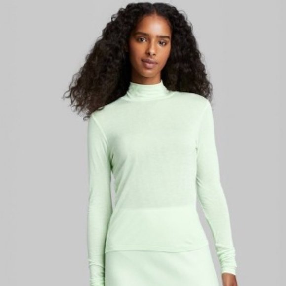 Wild Fable Long-Sleeve Mockneck - Picture 5 of 6